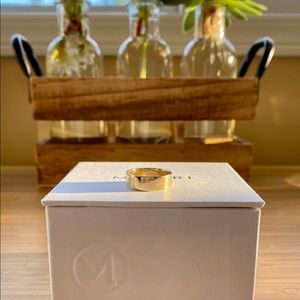 Mejuri Boyfriend Stacker Vermeil